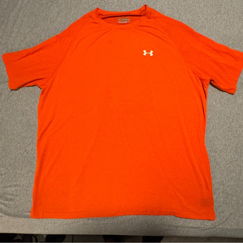 Under Armour Men's Bright Orange Tee